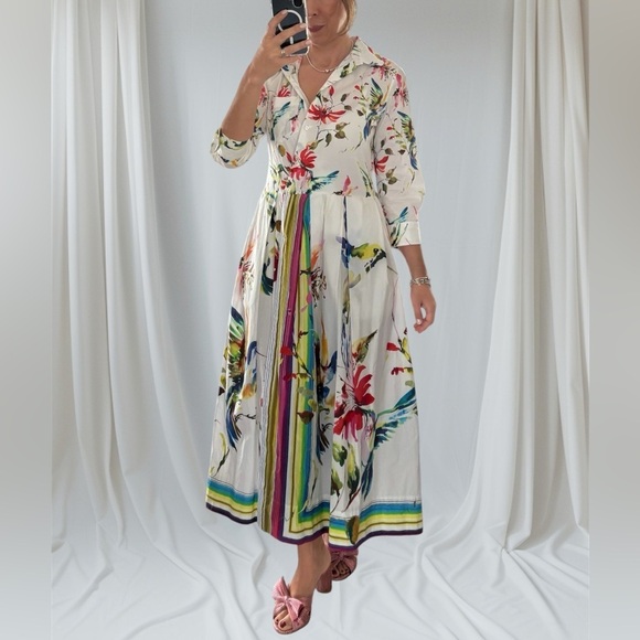heatwave printed maxi dress Free People Heat Wave Printed Maxi Dress in Midnight Combo